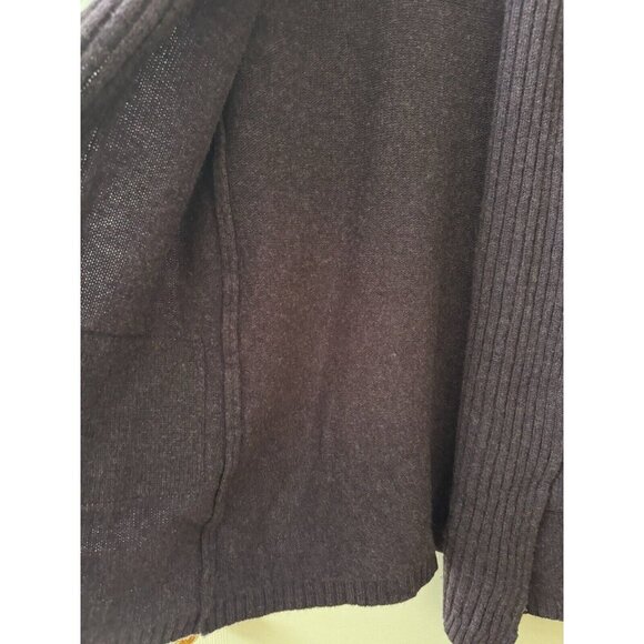 Pure Wool Womens Sweater Small Medium Vintage Purple Kerry Traditions Chunky - Picture 6 of 11